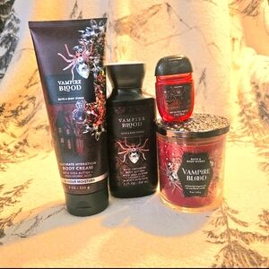 NEW! Bath and Body Works Vampire Blood Collection